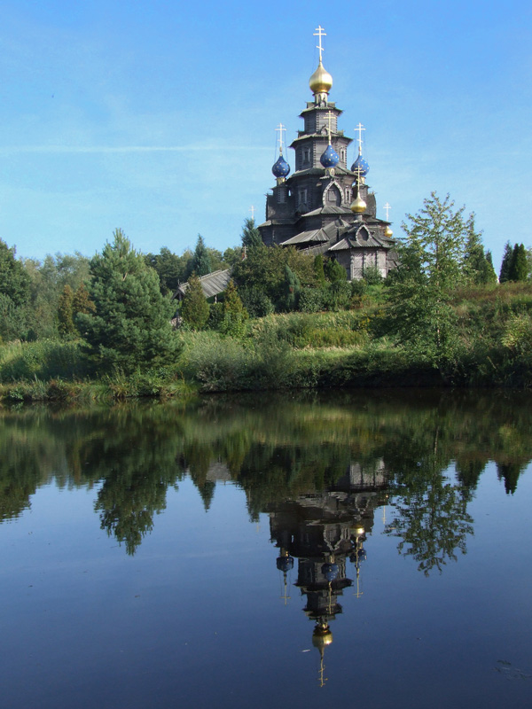 Russisch-orthodoxe Holzkirche in Gifhorn