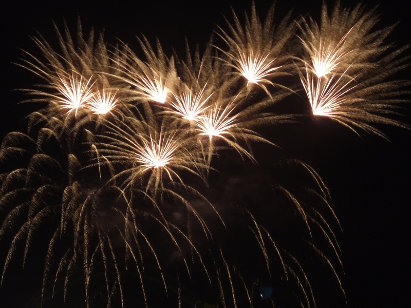 Feuerwerk beim Schützenfest in Goslar