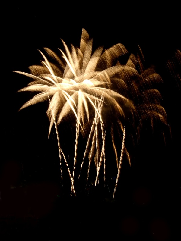 Feuerwerk beim Schützenfest in Goslar